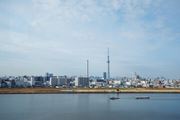 Fototapeta na wymiar Tokyo cityscape japan