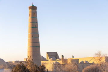 Juma Minaret Minaret, Khiva, Uzbekistan