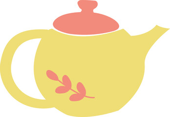 Tea time illustration.