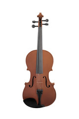 Fototapeta na wymiar Beginner violin isolated png