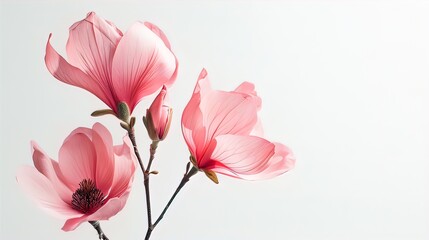 Magnificent Magnolia Blooms Background