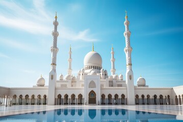 Fototapeta na wymiar A majestic mosque
