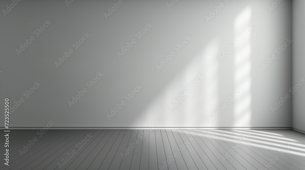 Poster abstract gray studio background texture for product with shadow and light. generative ai.