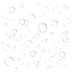 realistic dew water droplets