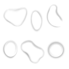 set of realistic dew