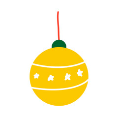 Christmas collection of seasonal elements with Santa and snowman, hand drawn items, vector design