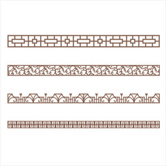 VECTOR BORDER DESIGN FOR CNC LASER CUTING FILE