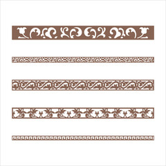 VECTOR BORDER DESIGN FOR CNC LASER CUTING FILE