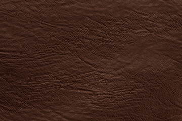 Brown leather texture background with seamless pattern.