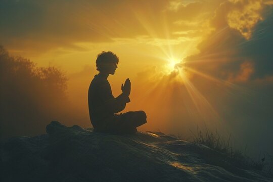 Embracing the Sacred: Prayers, Surrender, and Spiritual Blessings through Meditation