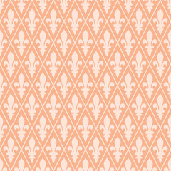 Seamless colorful medieval diamond pattern vector - 723540733