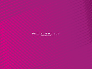 Abstract purple background with diagonal lines. Modern vector illustration. premium pink gradient line background design.