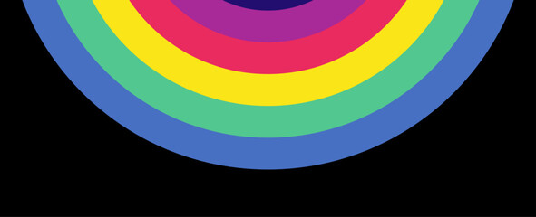 Obraz premium Retro seamless pattern from the 50s, 60s, 70s. Seamless abstract Vintage background in sixties hippie style. Retro seamless pattern - colorful nostalgic background design. Vector illustration