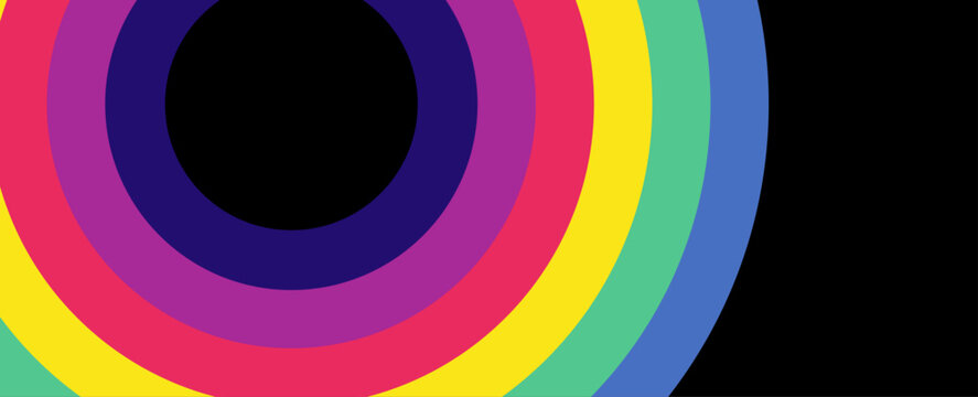 Retro seamless pattern from the 50s, 60s, 70s. Seamless abstract Vintage background in sixties hippie style. Retro seamless pattern - colorful nostalgic background design. Vector illustration