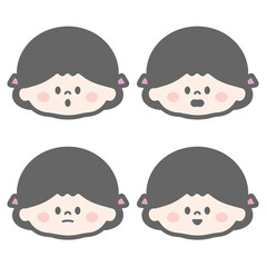 キッズ | 女の子 | 表情別