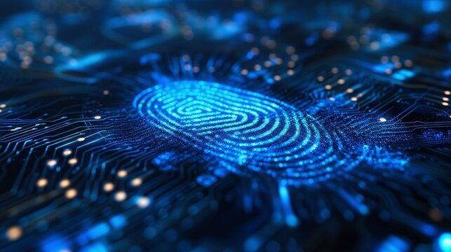 Fingerprint Scanner Enhancing Transaction Security and Cybersecurity Fingerprint scanning technology ensures robust security measures, safeguarding transactions and bolstering cybersecurity protocols