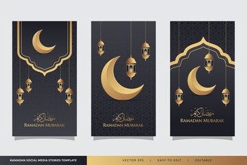 Ramadan islamic Social Media Stories Collection Template