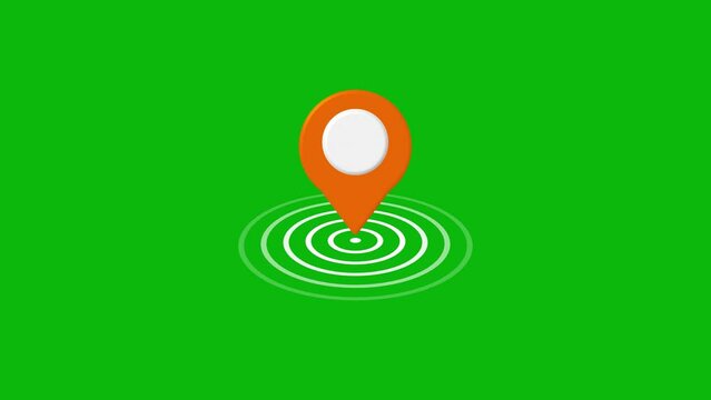 Gps Location pin icon