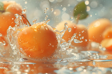 Splash of Freshness: Apricots