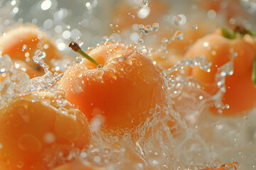 Splash of Freshness: Apricots