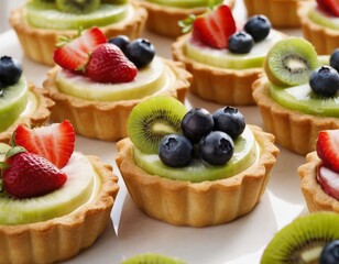 Assorted Fresh Fruit Tarts