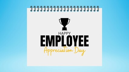 Happy Employee Appreciation Day concept design