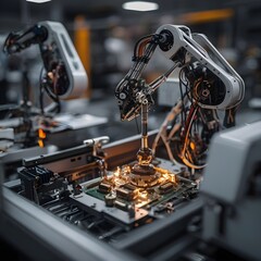Innovative Automation: Where Robots Perfect Electronics Assembly, generative AI