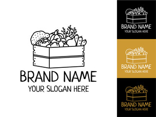 Hand Drawn Garden Logo Design