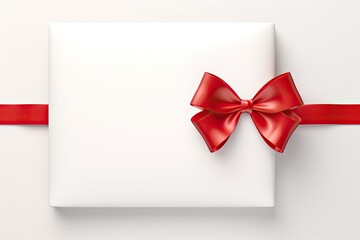 A Present with a Red Bow