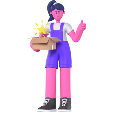 Product Review Girl Business Agency Startup