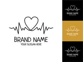 Hand Drawn Unique Health Logo Design