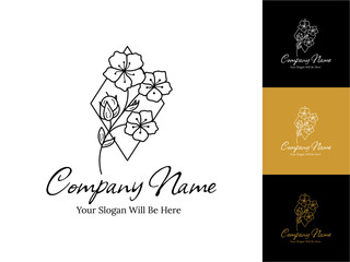 Hand Drawn Garden Logo Design
