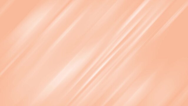 Abstract animated background in the color of the year 2024 peach fuzz