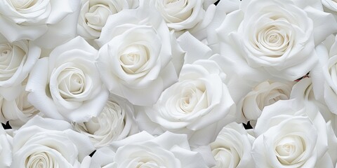 A beautiful bouquet of white flowers for any occasion