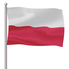 ポーランド　国　旗　ポール　アイコン