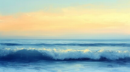 Obraz premium Whispers of the Coast: Embracing the Seascape