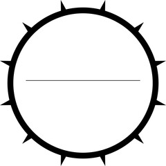 Fototapeta premium Modern title box. Modern abstract banner design in square, circle and hexagon form. 심플하고 감각적인 흑백 텍스트상자