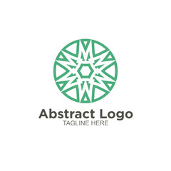Abstract design logo element