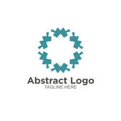 Abstract design logo element