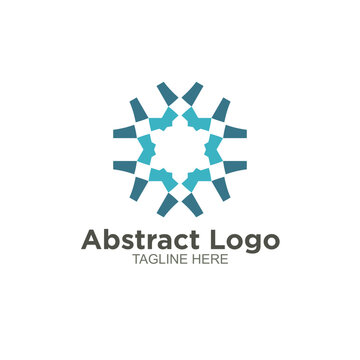 Abstract design logo element