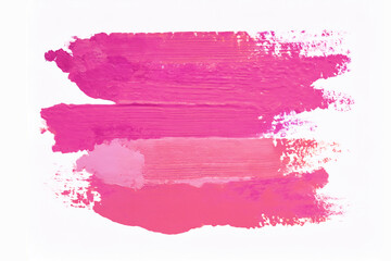 Textured Abstract pink paint brush for background.