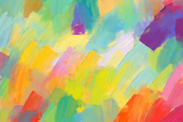 Acrylic Abstract paint brush color texture design stroke background.