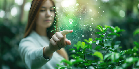 Using artificial intelligence to Reduce global warming by finding green energy.