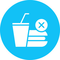 no food vector design.svg
