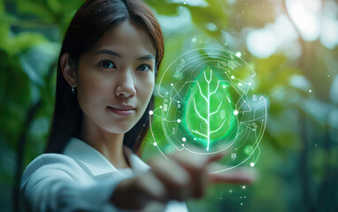 Using artificial intelligence to Reduce global warming by finding green energy.