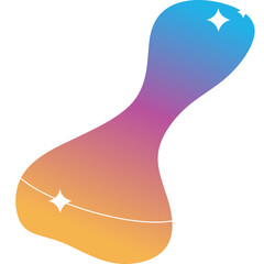 Aesthetic Gradient Abstract Blob