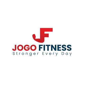 Creative J F letter logo design in vector for gym, yoga, health, nature, labels, fitness.
Universal premium fitness  logotype.
