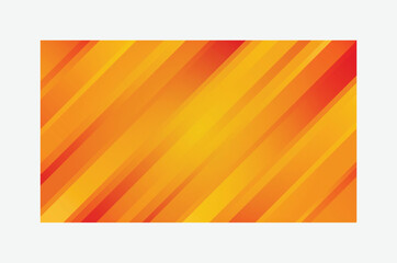 Obraz premium Abstract modern background vector with orange gradient color stripes