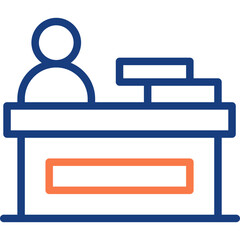 information desk vector design.svg