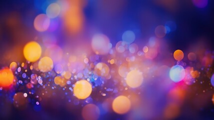 background with colorful bokeh